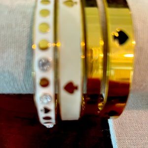 Kate spade bangle bracelets. Selling as a bundle EUC